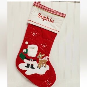 Pottery Barn Kids stocking